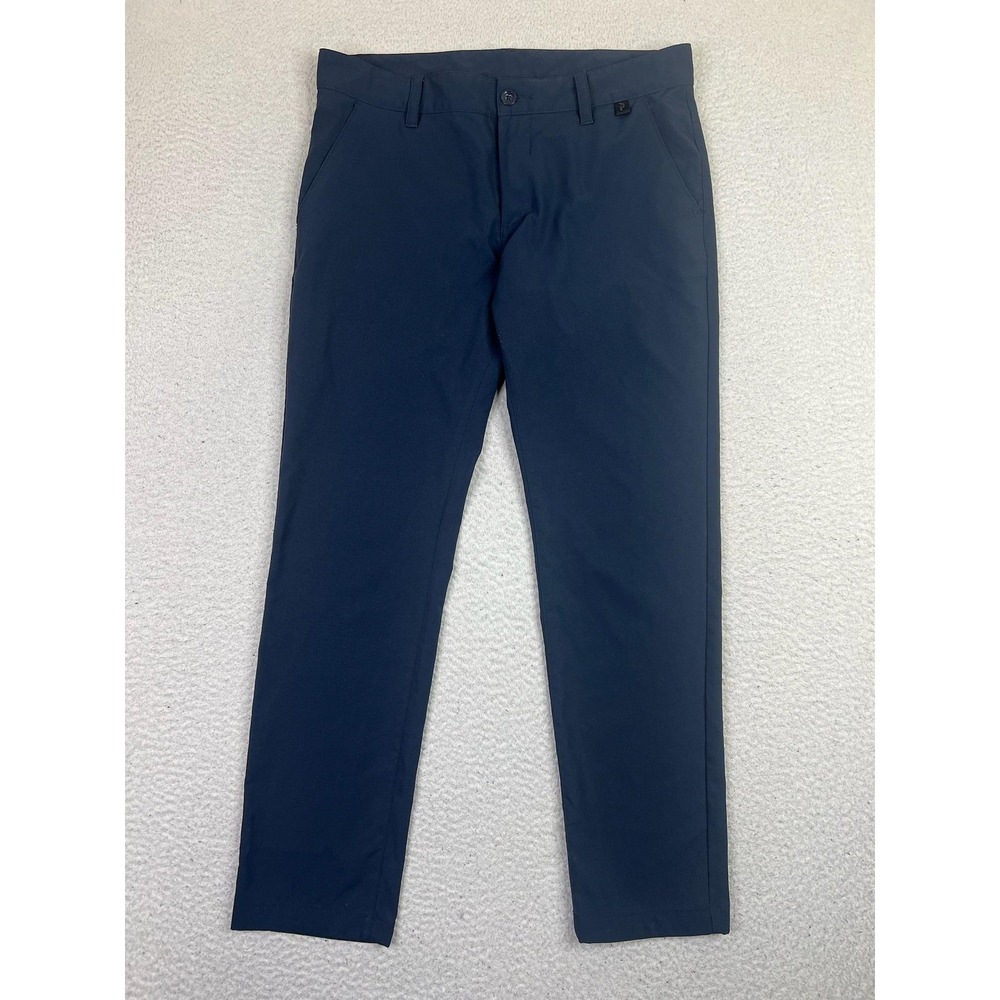 Peak Performance Keen P Pants Mens 32x34 (Fits 34x29) Blue Microfiber Chino